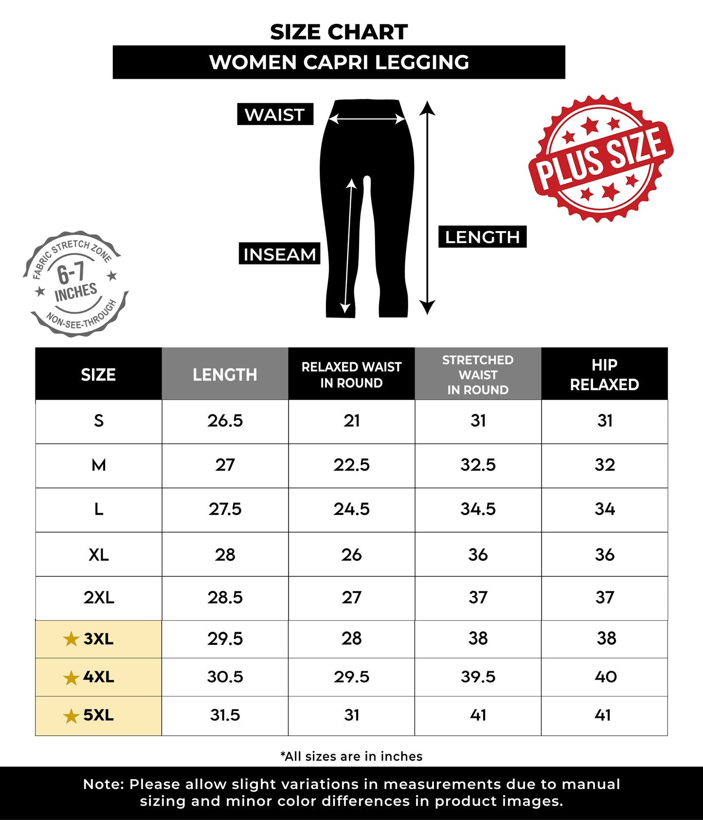 Women Capri Leggings (Tights)