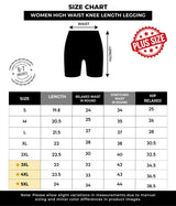 High Waist Knee Length Leggings (Tights)
