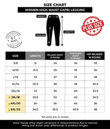 High Waist Capri Leggings (Tights)