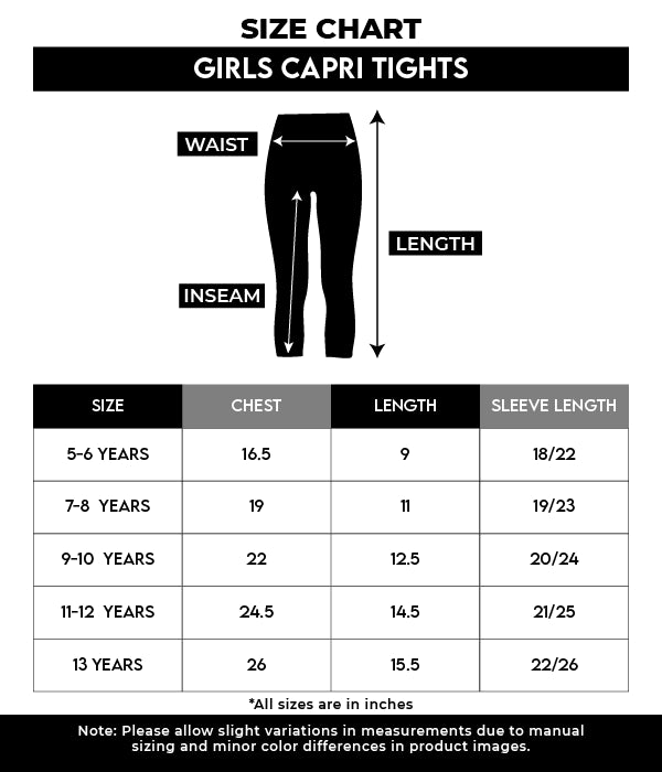 girls_capri_length_size_chart