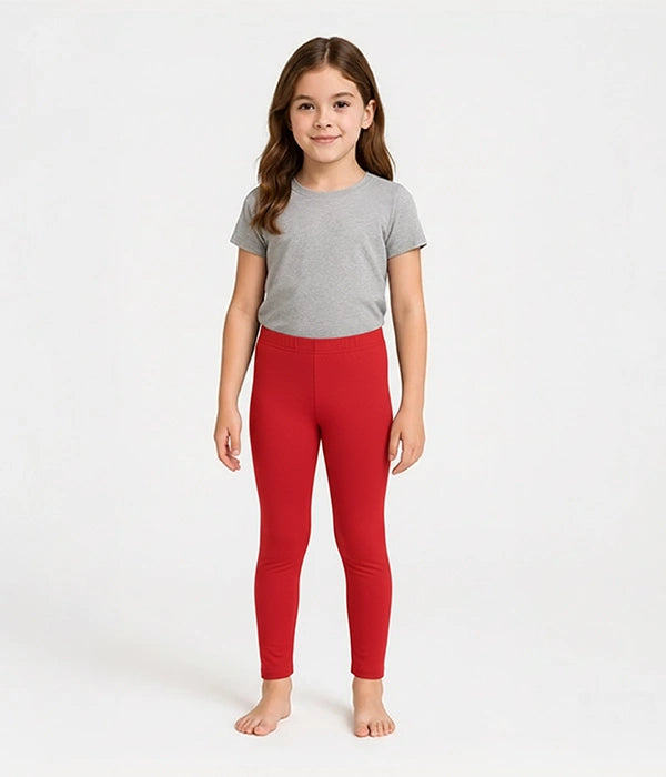 Girls Ankle Length Leggings (Tights)