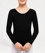 Girls_Black_Full_Sleeve_Bodysuit