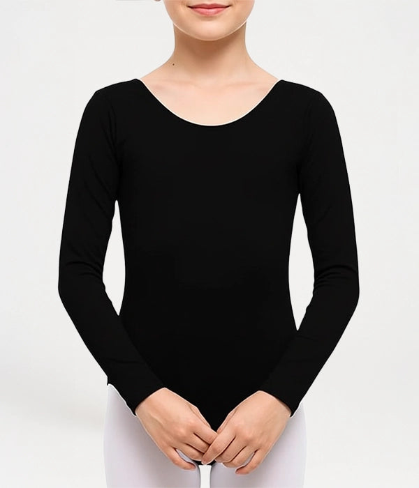 Girls_Black_Full_Sleeve_Bodysuit
