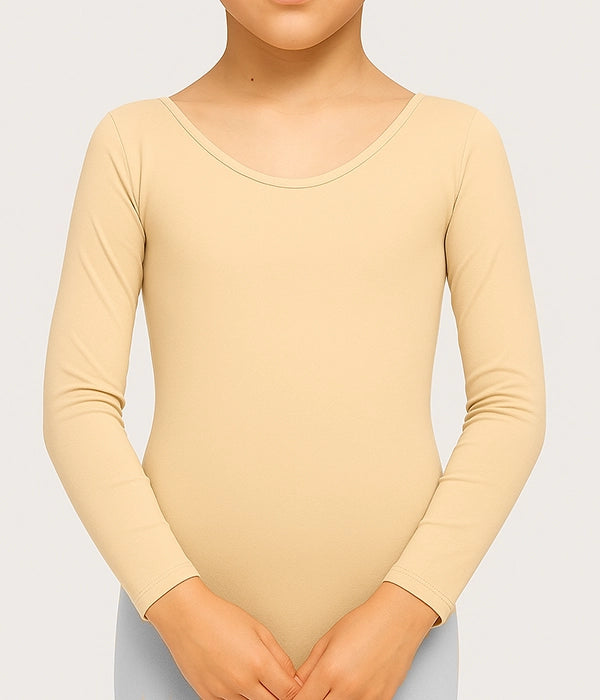 Girls Full Sleeve Bodysuit