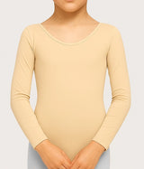 Girls Full Sleeve Bodysuit