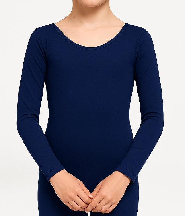 Girls Full Sleeve Bodysuit