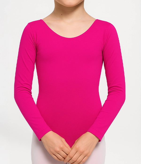 Girls Full Sleeve Bodysuit