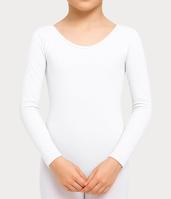 Girls Full Sleeve Bodysuit