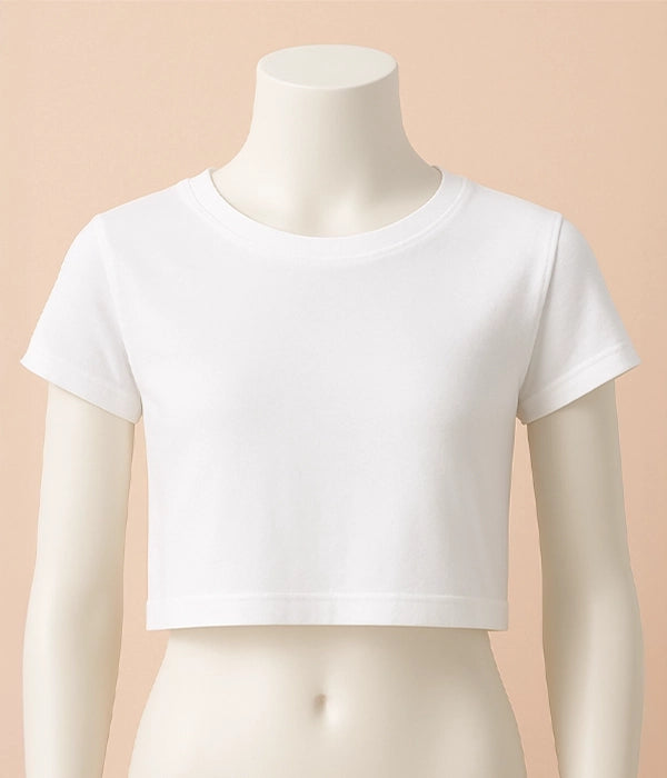 Children_Half_Sleeve_Crop_Top