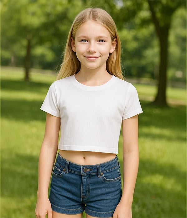 Kids_Half_Sleeve_Crop_Top