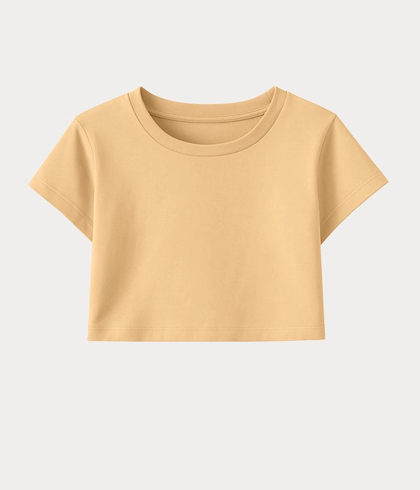 Girls Half Sleeve Crop (Tank Top)