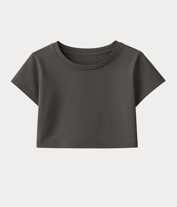 Girls Half Sleeve Crop (Tank Top)