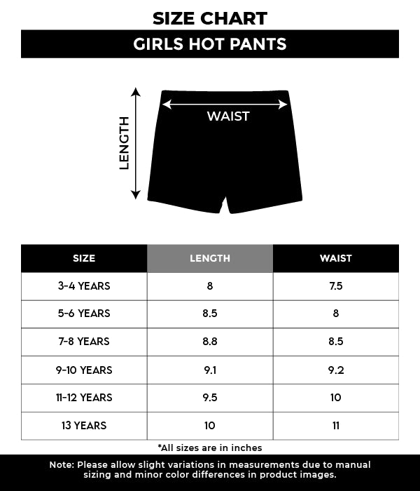girls-hot-pant-sizes