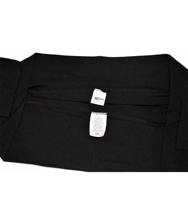 Black sleeve extenders with a visible brand label on a white background. Women Sleeve Extenders