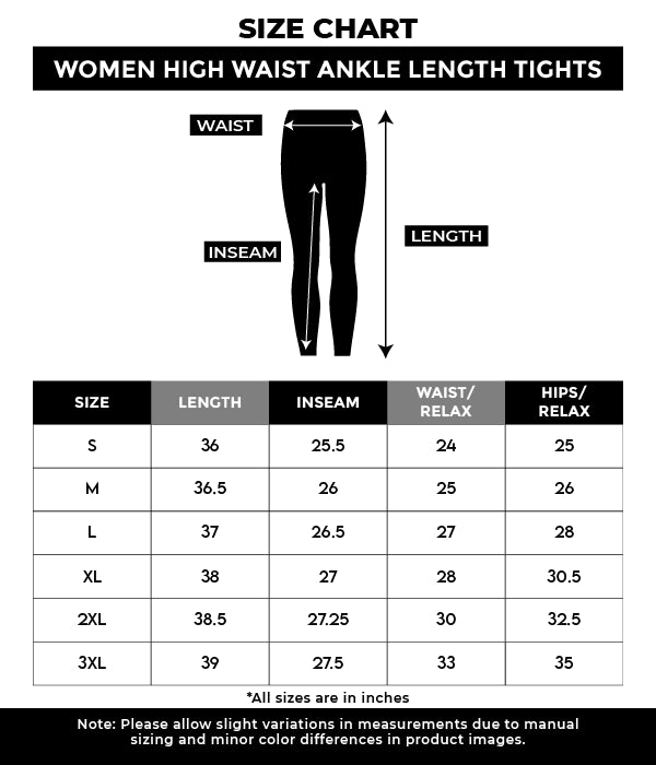 Women_High_Waist_Ankle_Length_Tights_Sizes