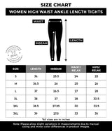 Pack of 2 - High Waist Ankle Length Leggings (Tights)