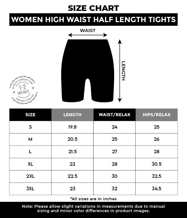 Women_High_Waist_Knee_Length_Tights_Sizes