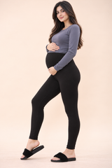 Women_Maternity_Ankle_Length_Tights_Black