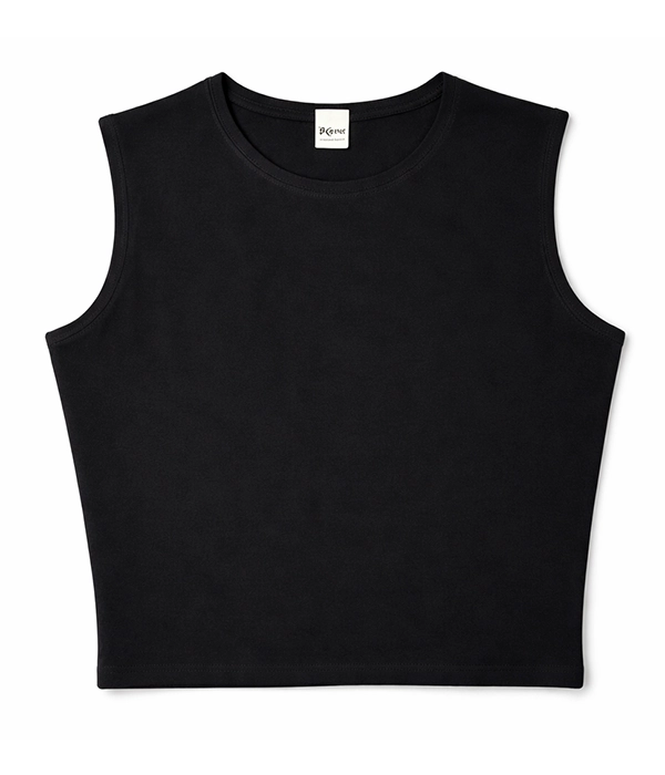 Women Sleeveless Crop (Tank Top)