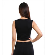 Women Sleeveless Crop (Tank Top Back)