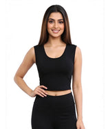 Women Sleeveless Crop (Tank Top)