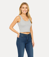 Women Sleeveless Crop (Tank Top)