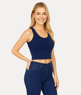 Women Sleeveless Crop (Tank Top)
