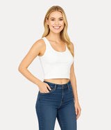 Women Sleeveless Crop (Tank Top)